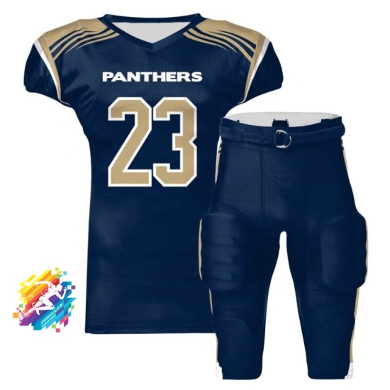 Panthers American Football Uniform